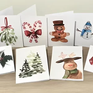 Paint your own Holiday Greeting Cards Up